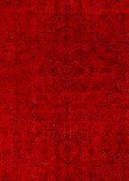 Wild Ember Vintage El Dokuma Yün Halı 286x190 cm