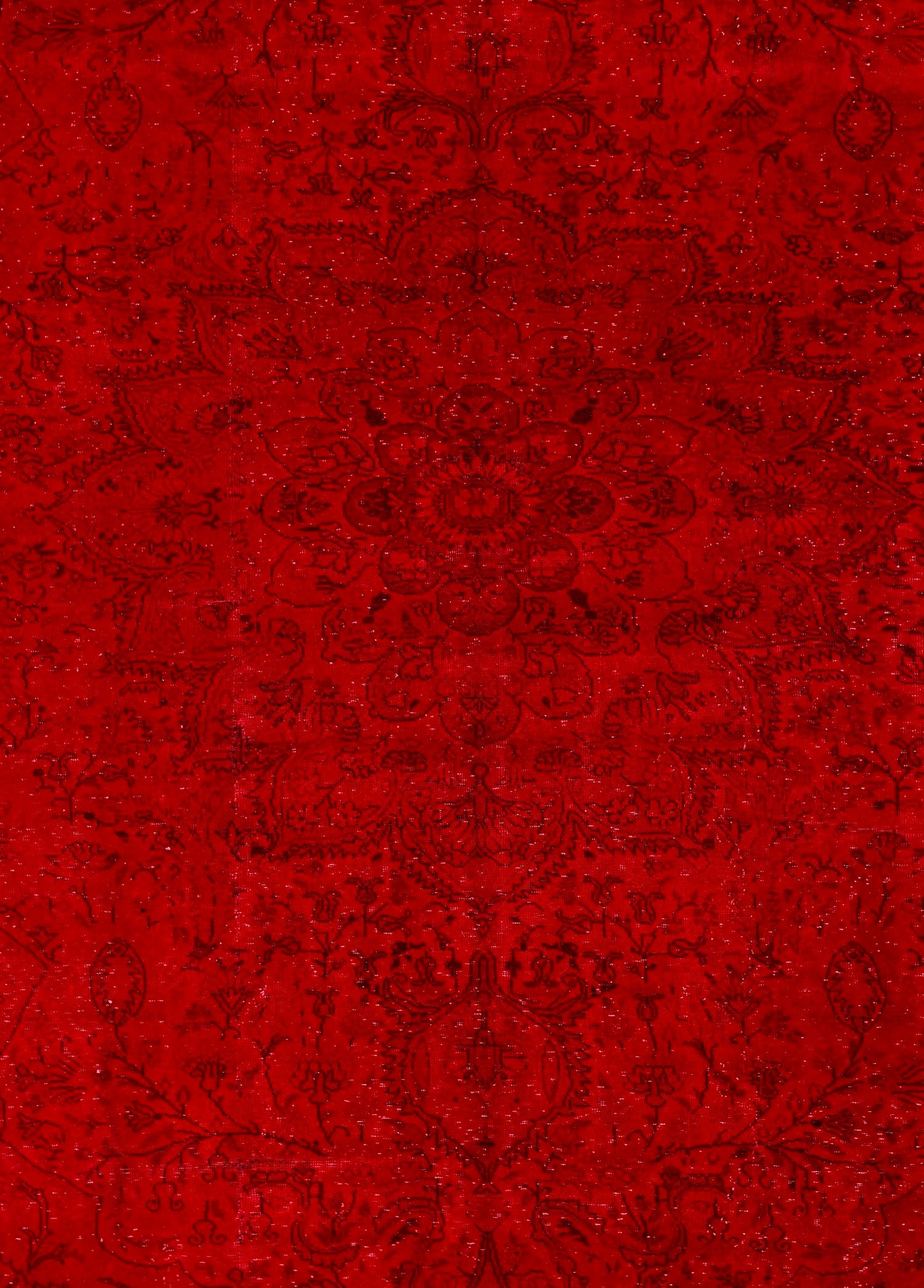 Wild Ember Vintage El Dokuma Yün Halı 286x190 cm