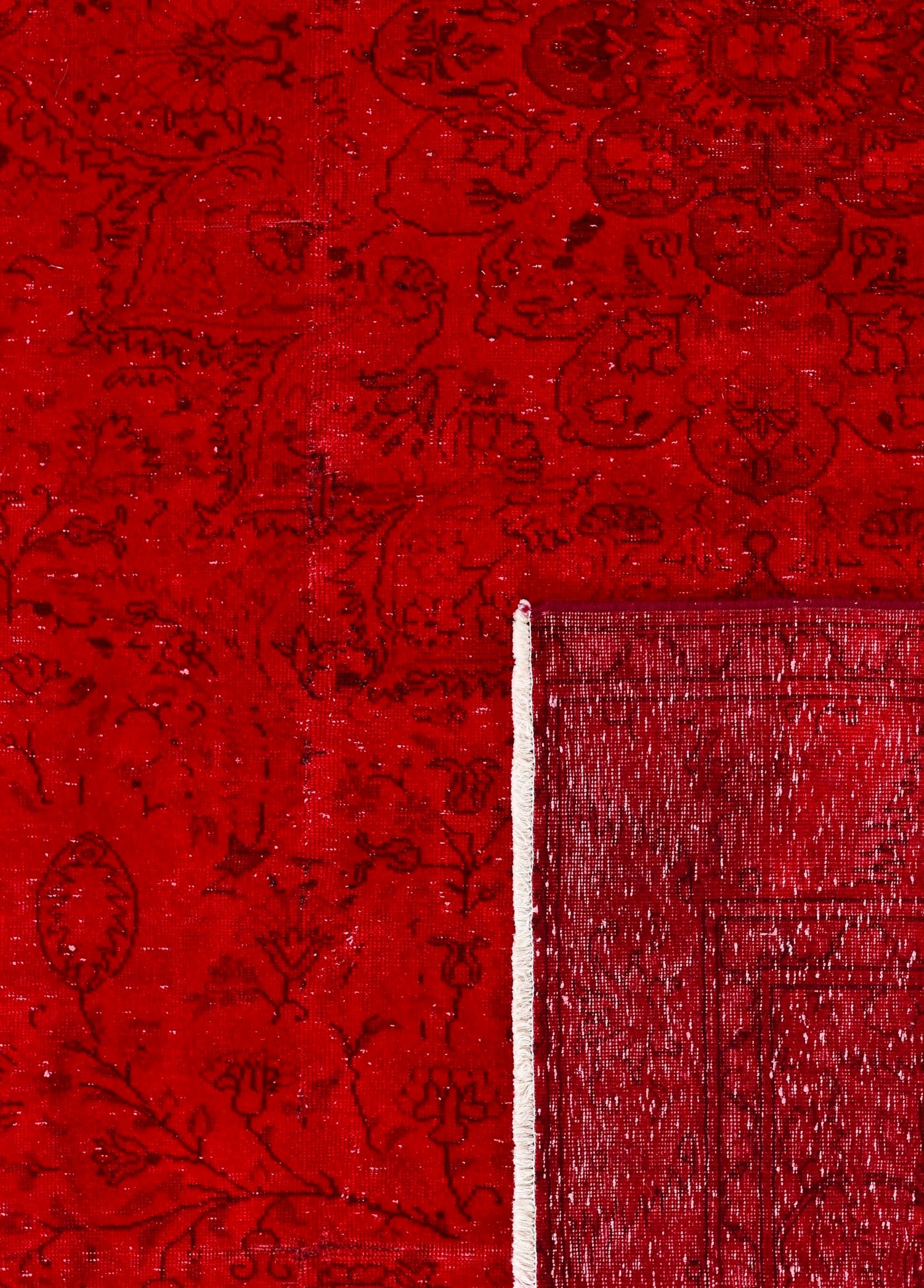Wild Ember Vintage El Dokuma Yün Halı 286x190 cm