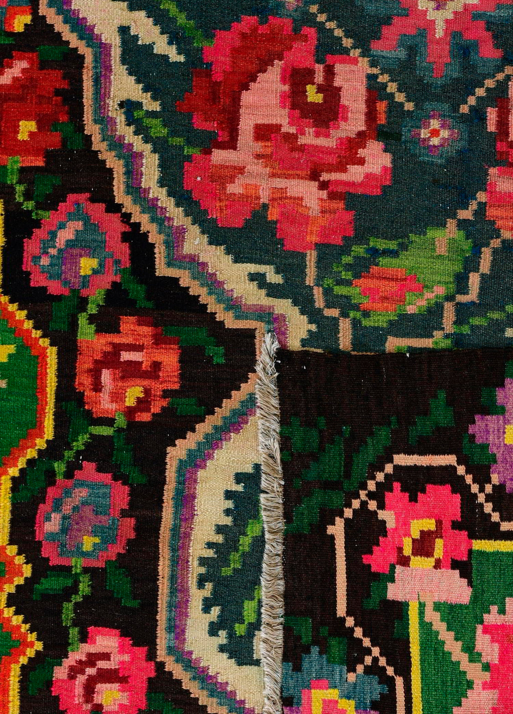 Rosaveld El Dokuma Yün Kilim 300x186 cm