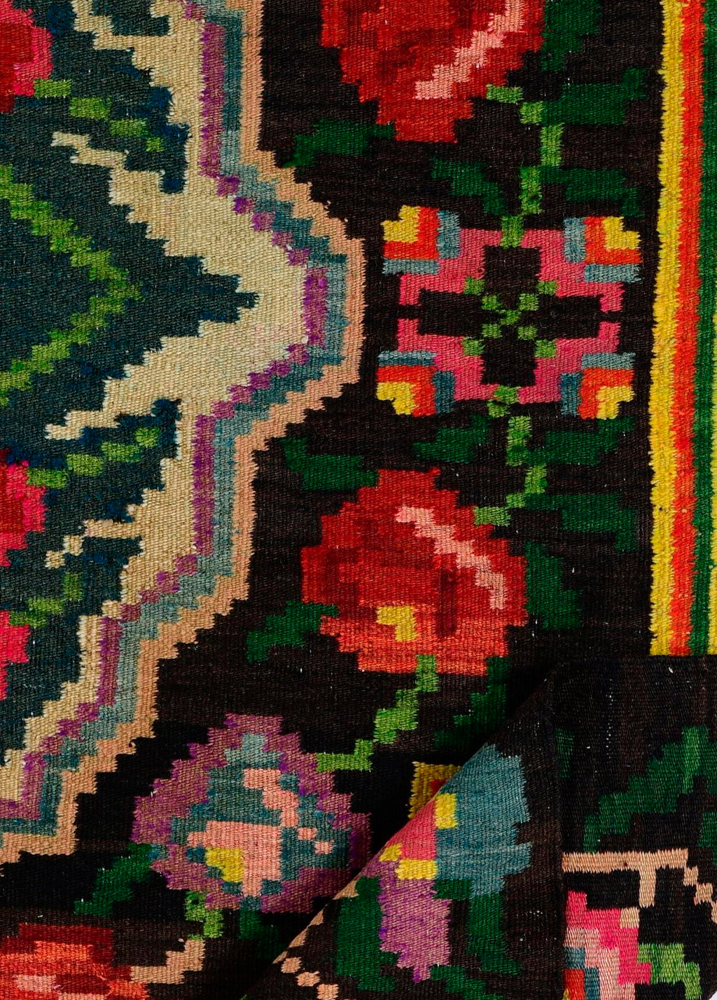 Rosaveld El Dokuma Yün Kilim 300x186 cm