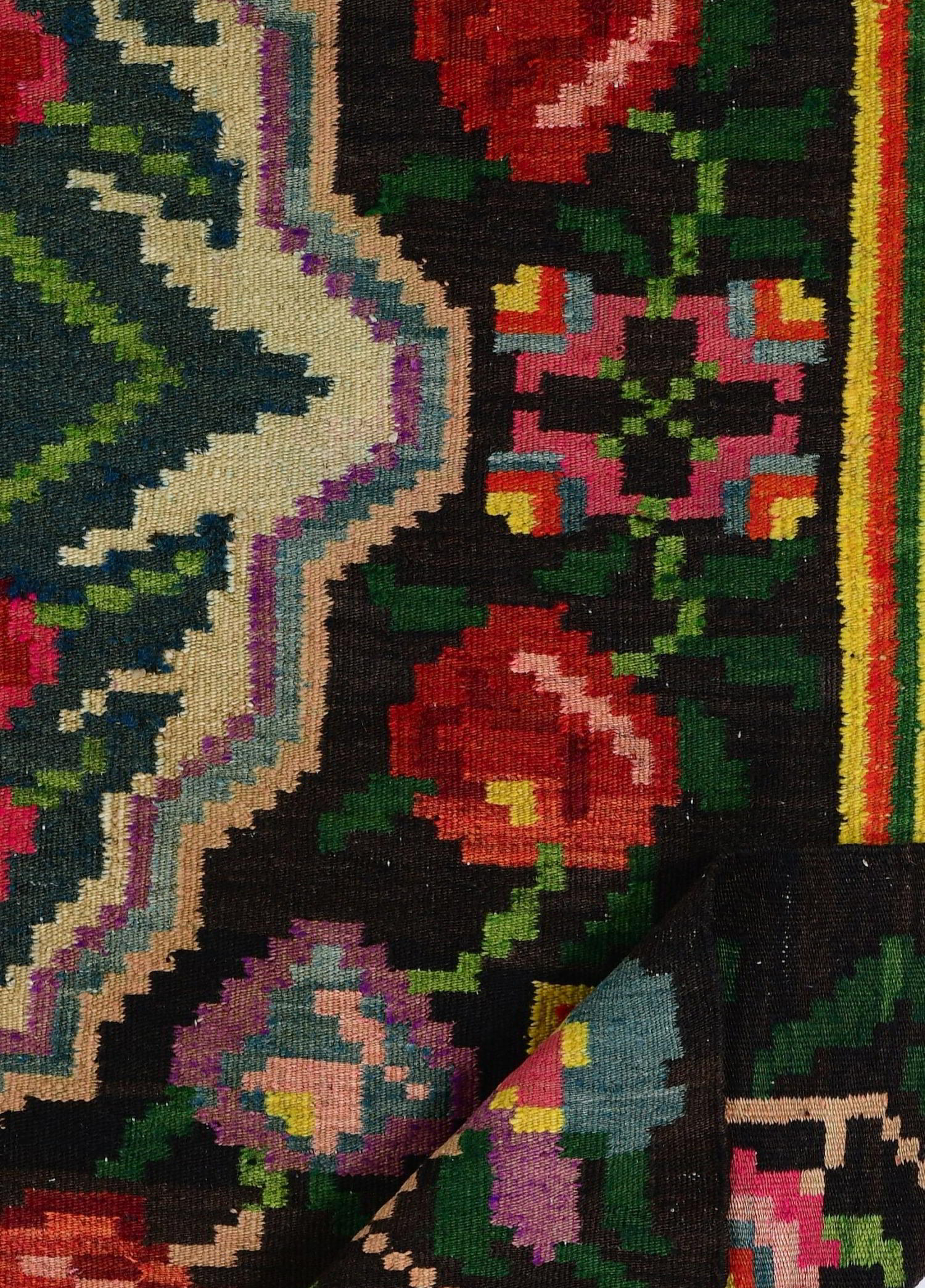 Rosaveld El Dokuma Yün Kilim 300x186 cm