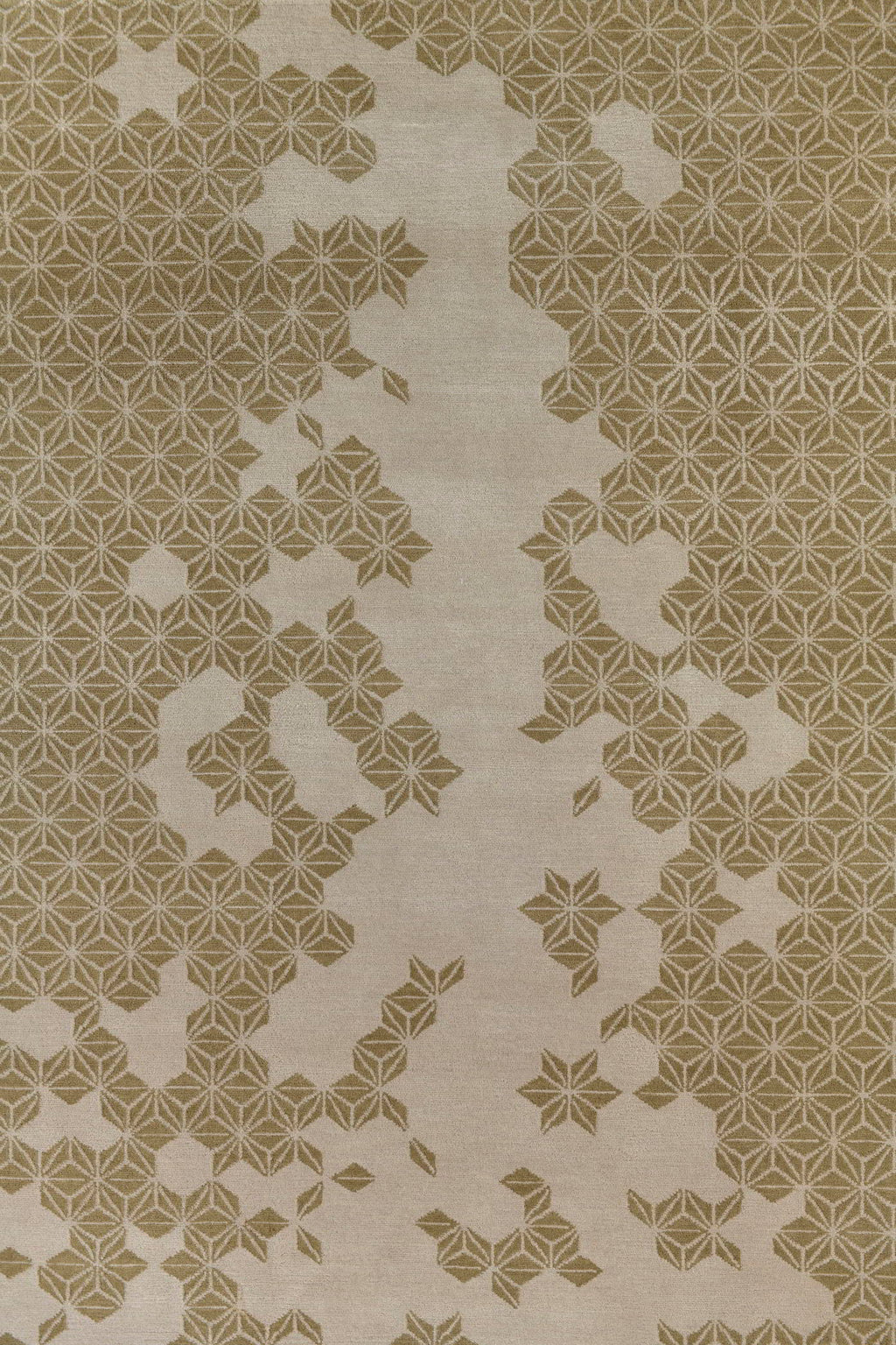 Asara Hand-Woven Wool and Silk Carpet 236x174 cm