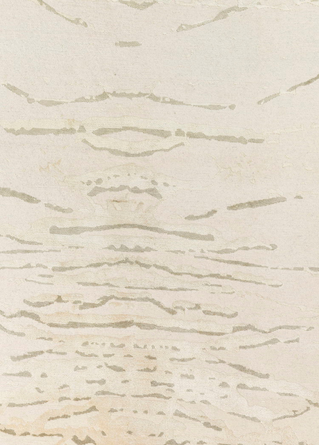 Nivoro Hand-Woven Wool and Silk Carpet 240x170 cm