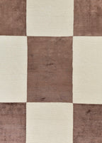 Quadra Hand-Woven Wool and Silk Carpet 245x174 cm