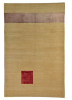 Ovannis Hand-Woven Wool and Silk Carpet 282x182 cm