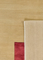 Ovannis Hand-Woven Wool and Silk Carpet 282x182 cm