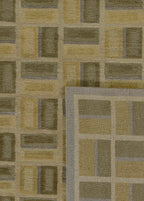 Gridan Hand-Woven Wool Carpet 263x184 cm