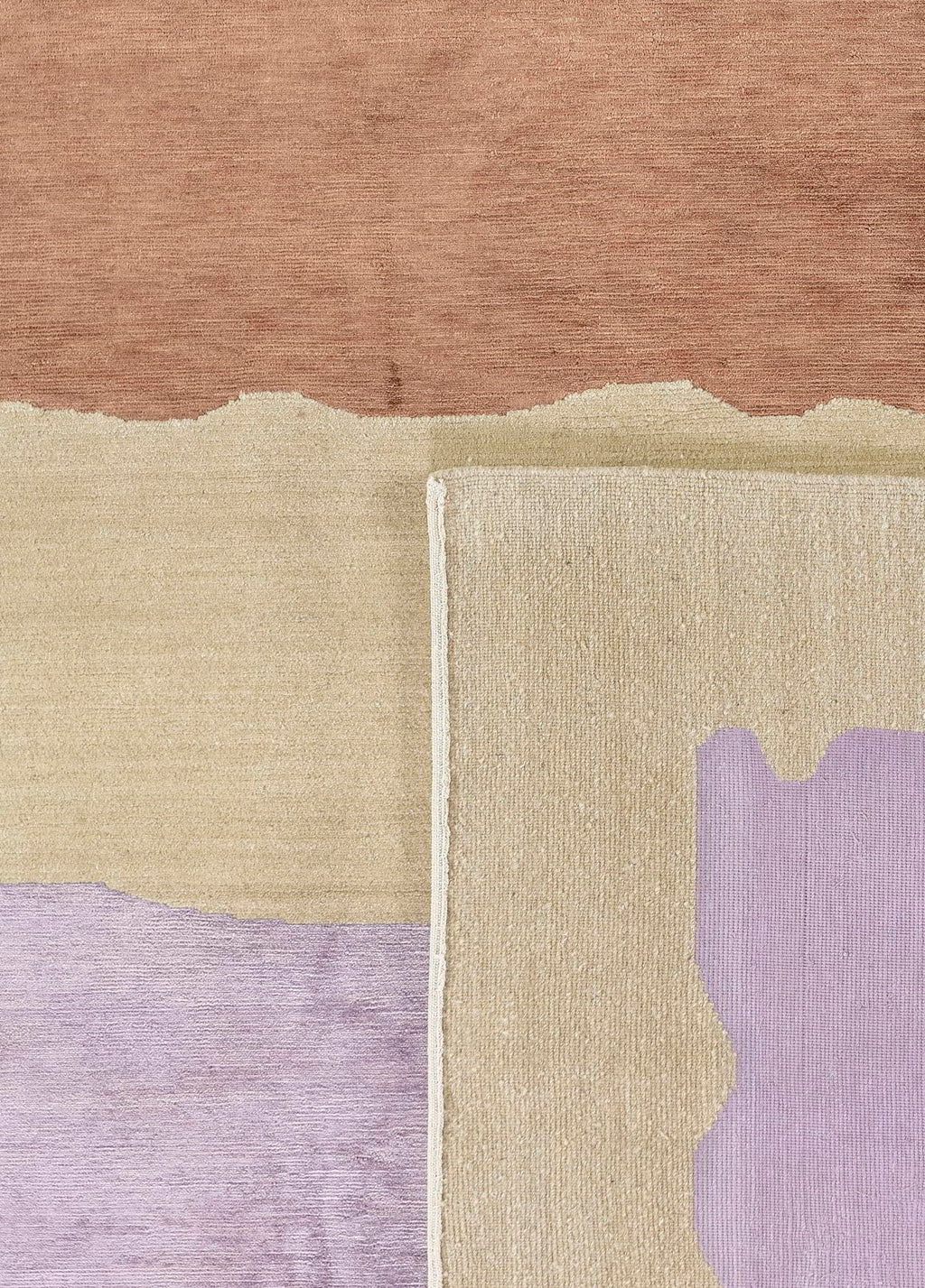 Mirella Hand-Woven Wool and Silk Carpet 299x200 cm