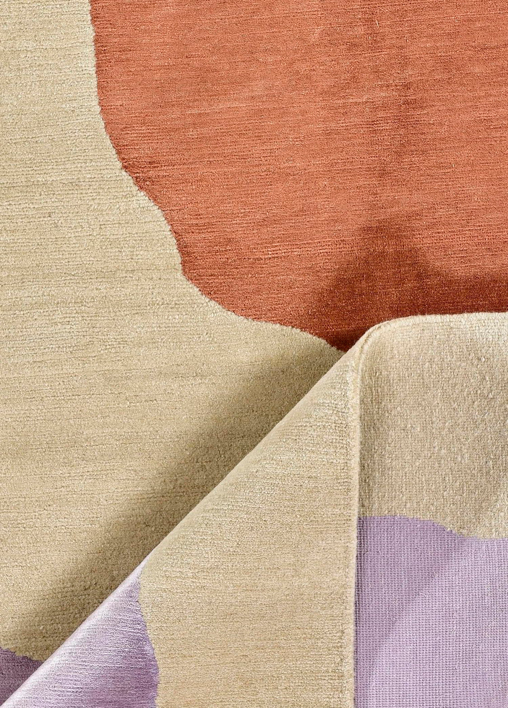 Mirella Hand-Woven Wool and Silk Carpet 299x200 cm