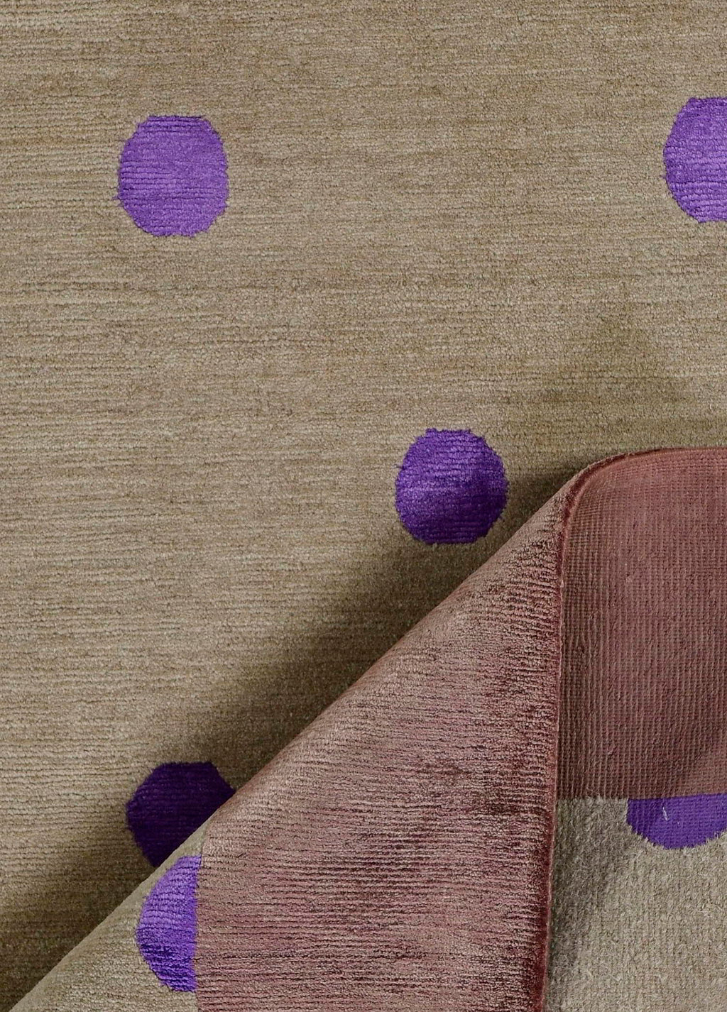 Dotelle Violette El Dokuma Yün ve İpek Halı 300x202 cm