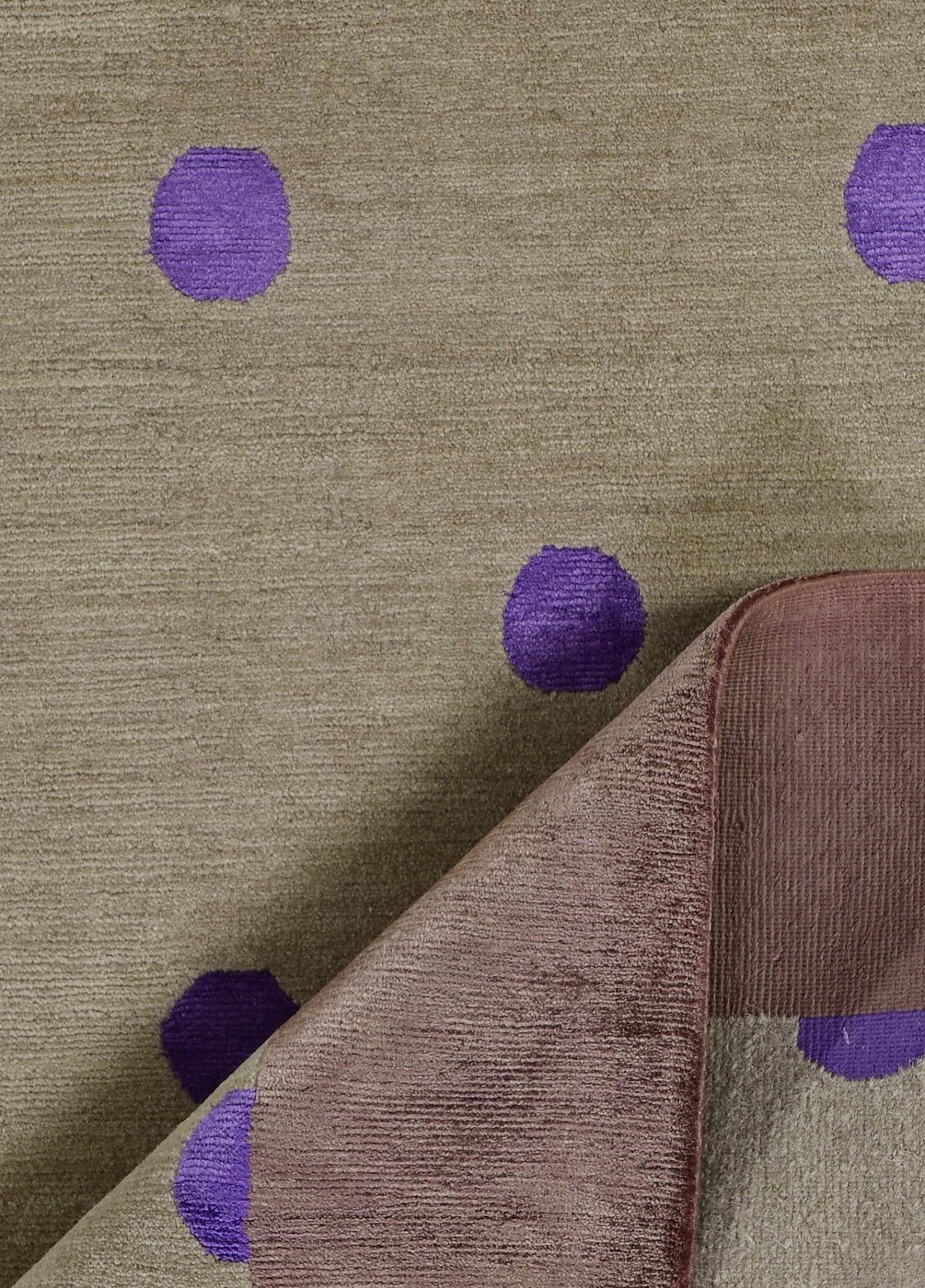 Dotelle Violette El Dokuma Yün ve İpek Halı 300x202 cm