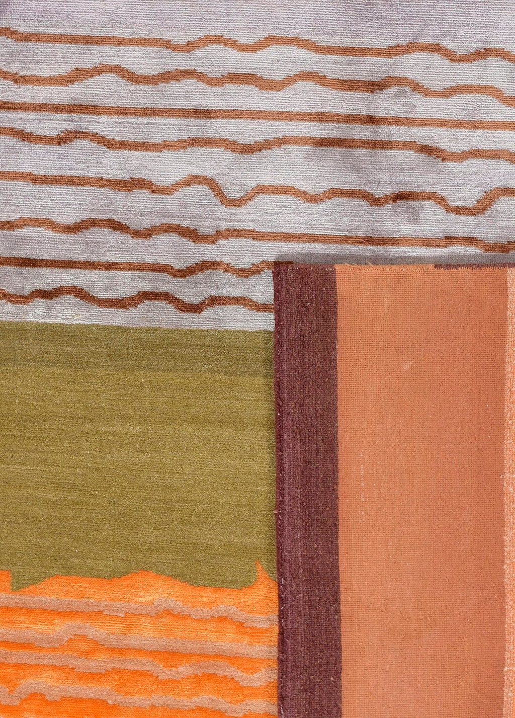 Stratona El Dokuma Yün ve İpek Halı 298x200 cm