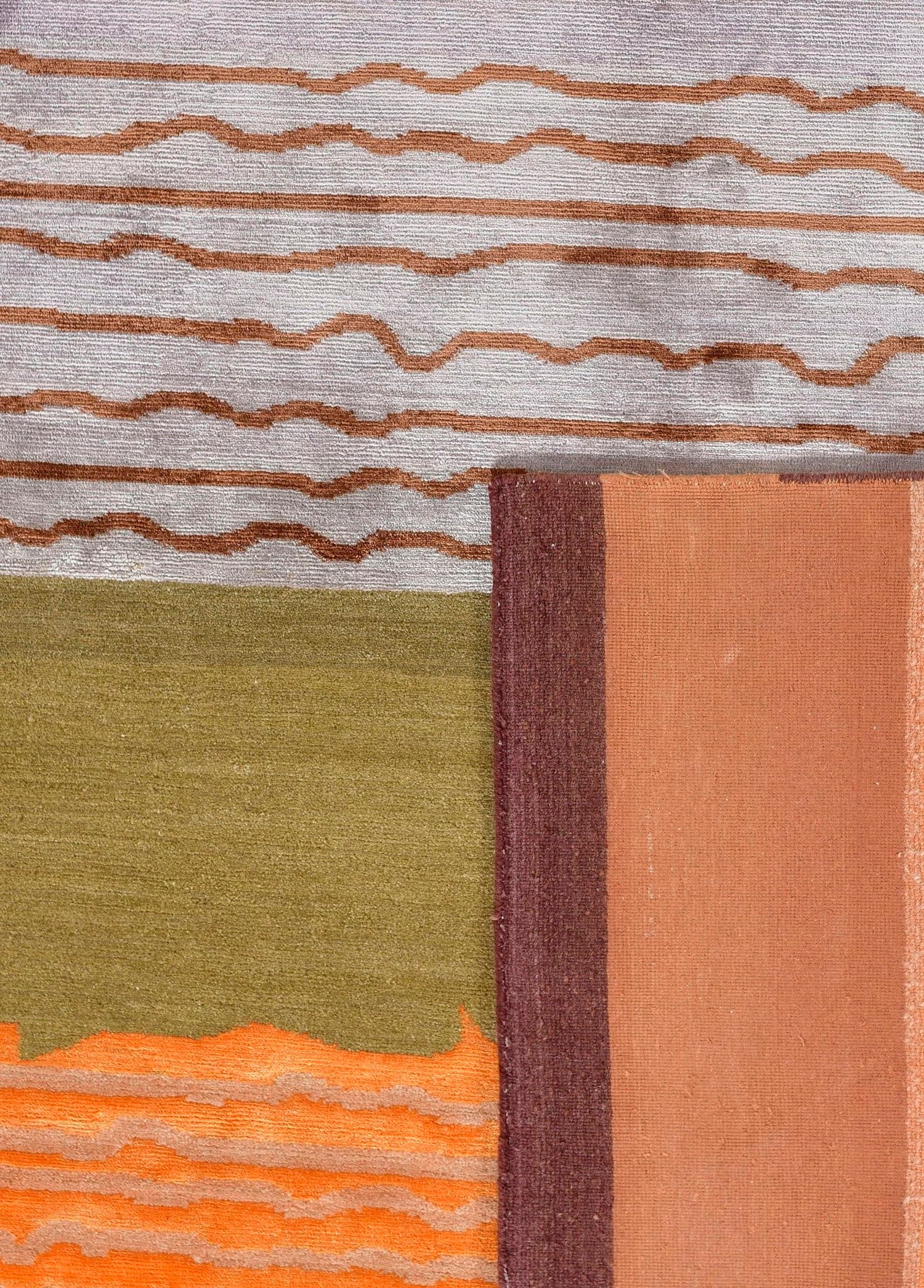 Stratona El Dokuma Yün ve İpek Halı 298x200 cm