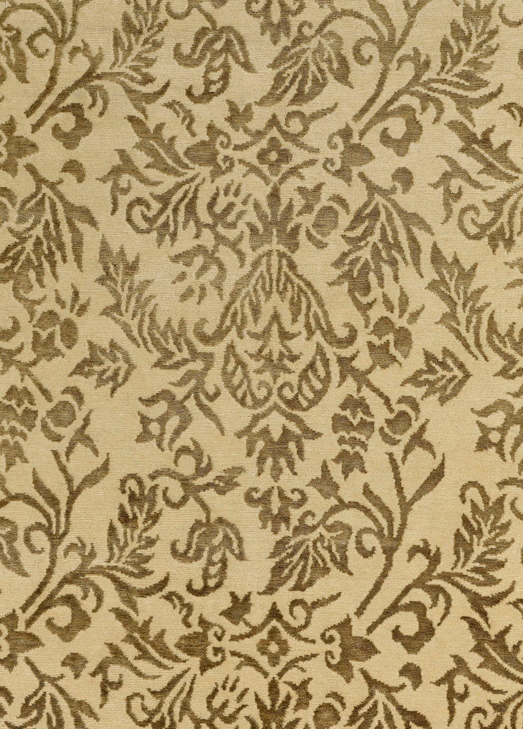 Molveth Hand-Woven Wool and Silk Carpet 270x185 cm