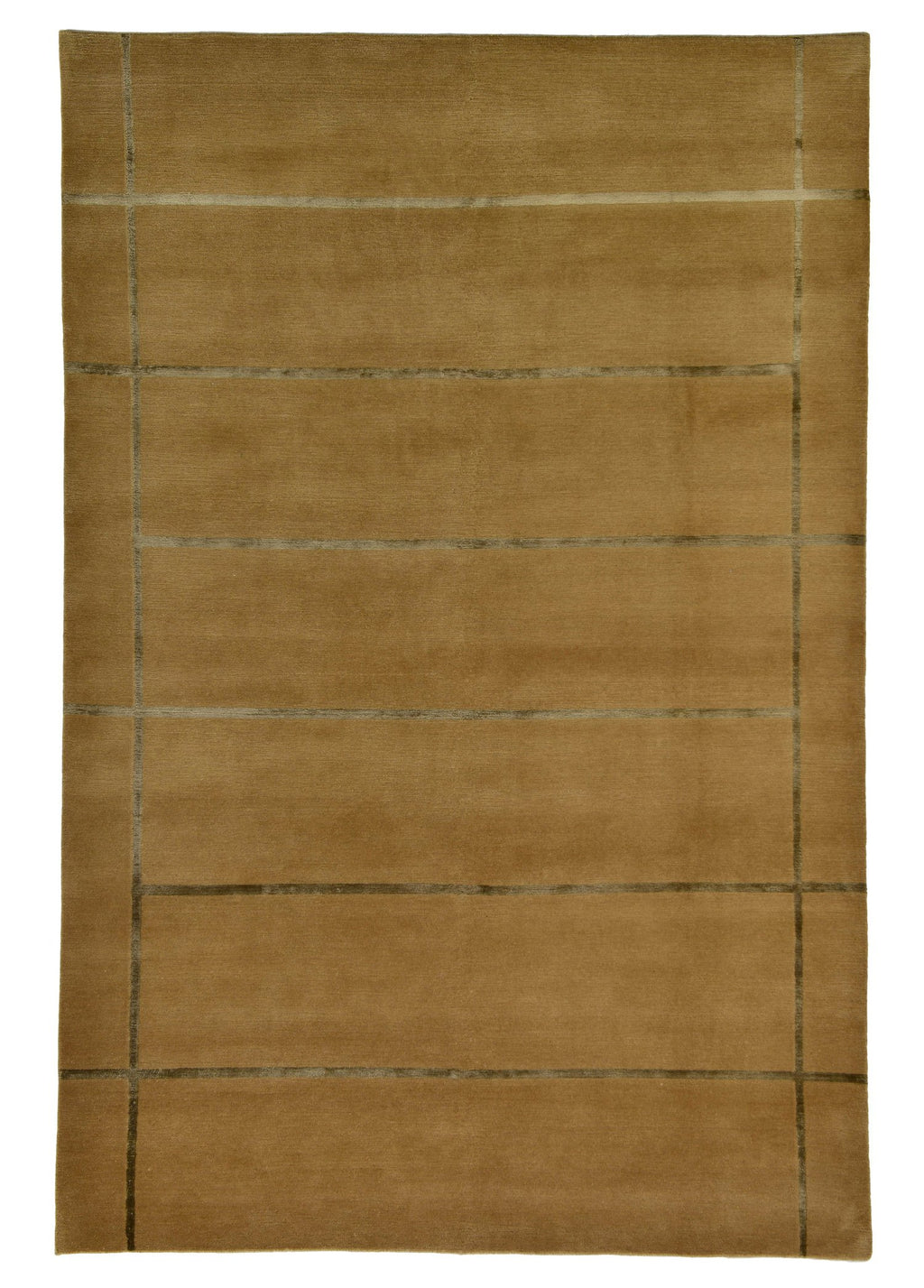 Modula Hand-Woven Wool and Silk Carpet 272x183 cm