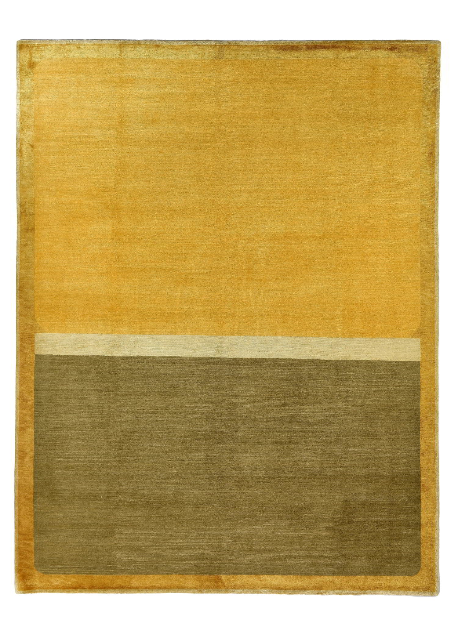Okerra El Dokuma Yün ve İpek Halı 302x241 cm