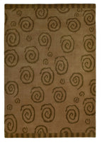 Spiralis El Dokuma Yün Halı 265x181 cm