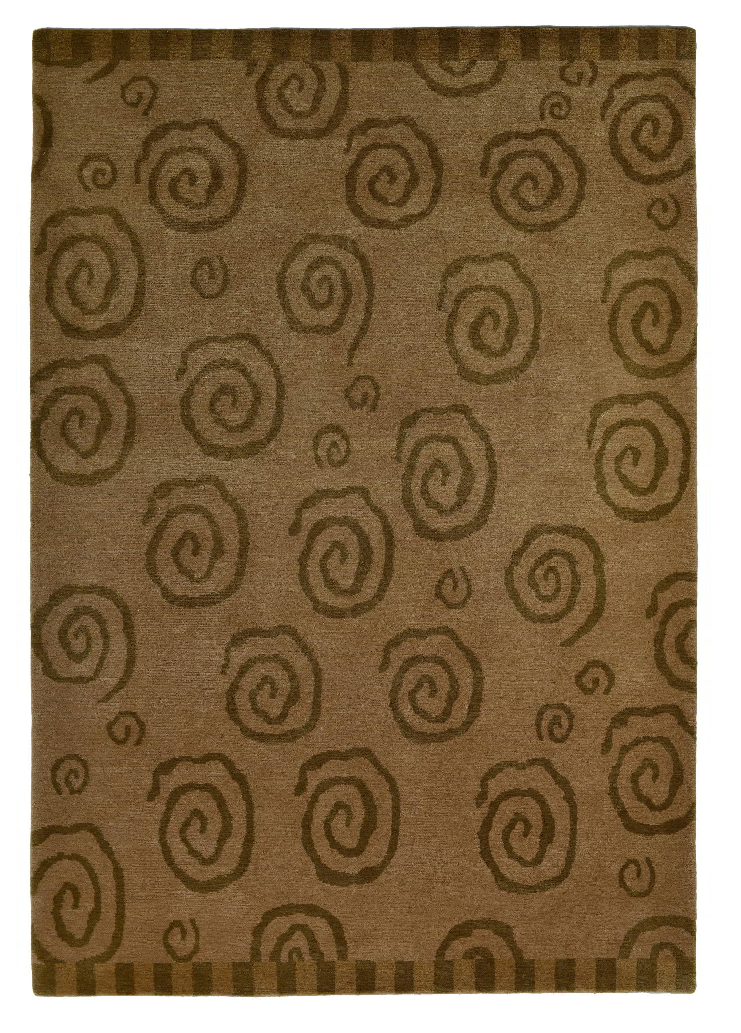 Spiralis El Dokuma Yün Halı 265x181 cm