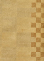 Vellore Hand Woven Wool and Silk Carpet 272x183 cm