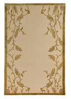 Orvanna Hand-Woven Wool and Silk Carpet 251x168 cm