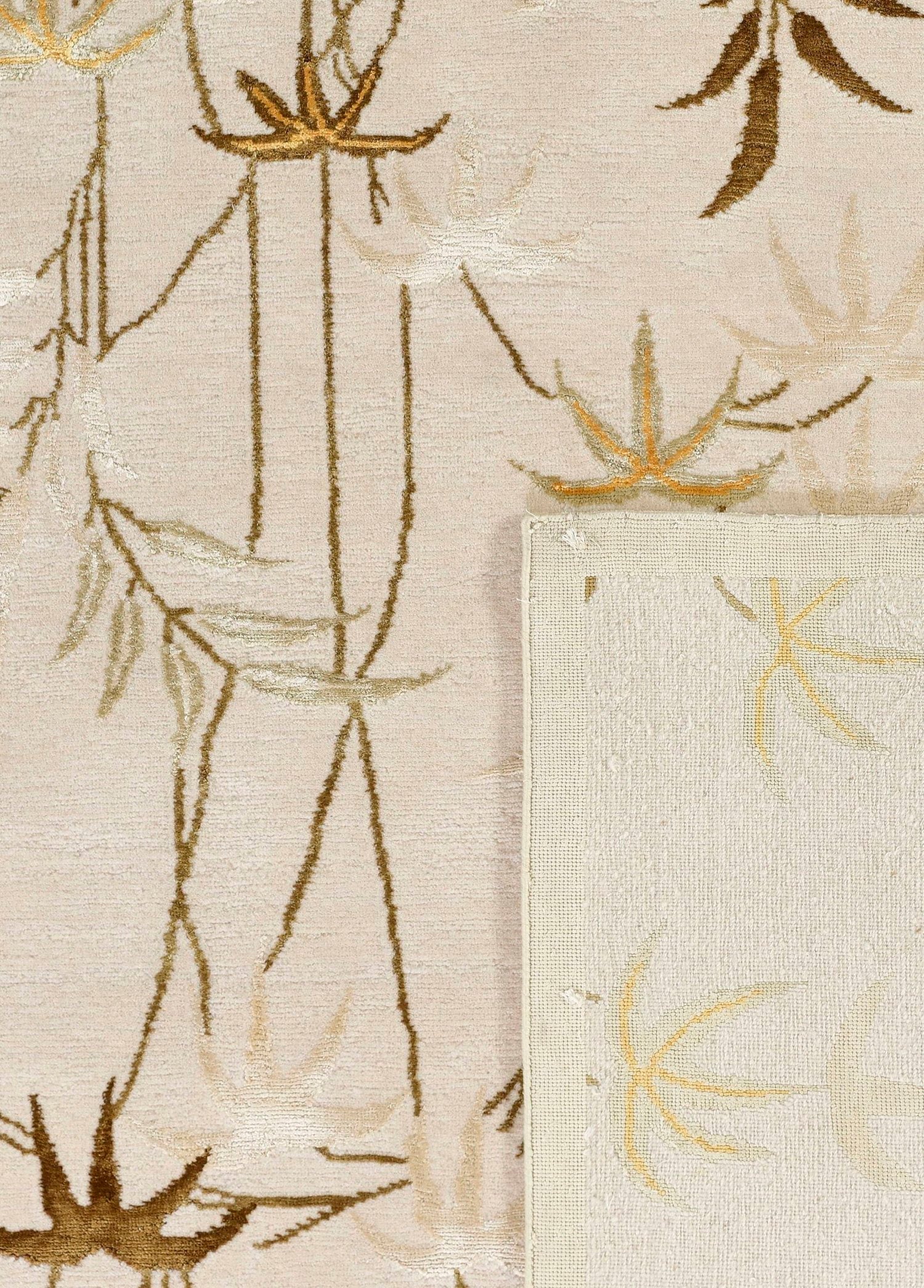 Bambusa El Dokuma Yün ve İpek Halı 263x184 cm