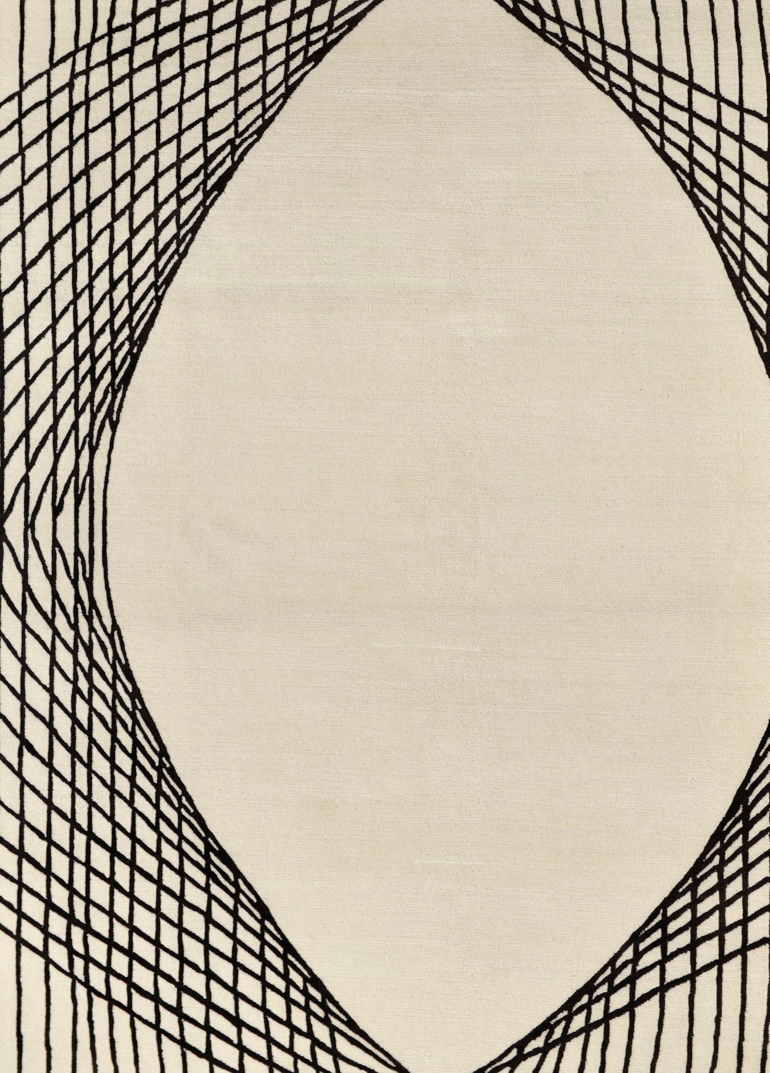 Lunetza El Dokuma Yün ve İpek Halı 240x174 cm