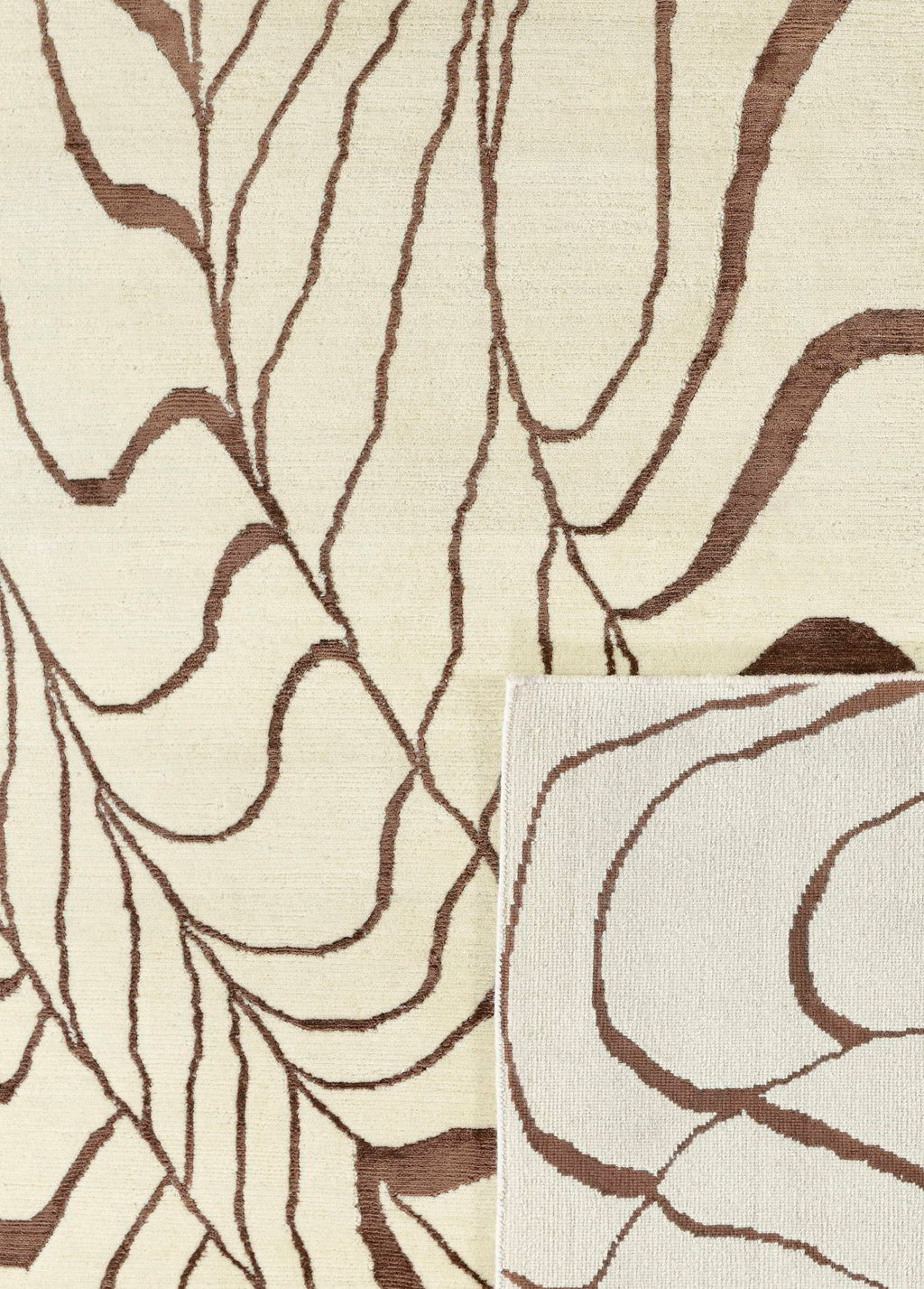 Sylvara El Dokuma Yün ve İpek Halı 243x189 cm