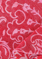 Rosavelle Hand-Woven Wool and Silk Carpet 170x170 cm