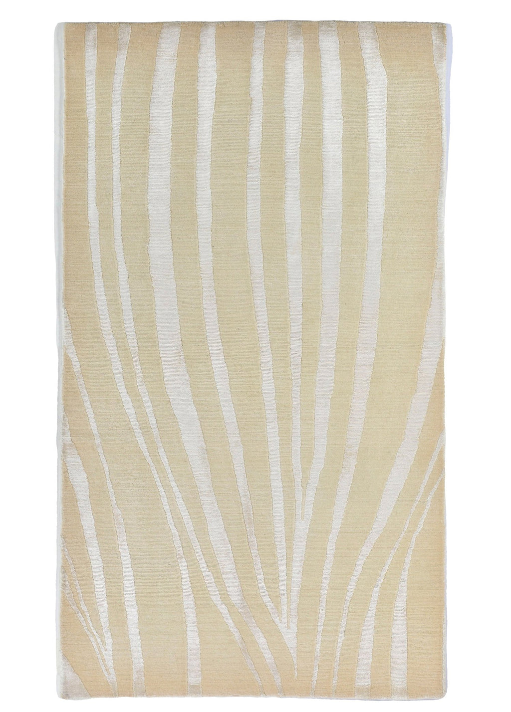 Alvare Hand-Woven Wool and Silk Carpet 157x90 cm