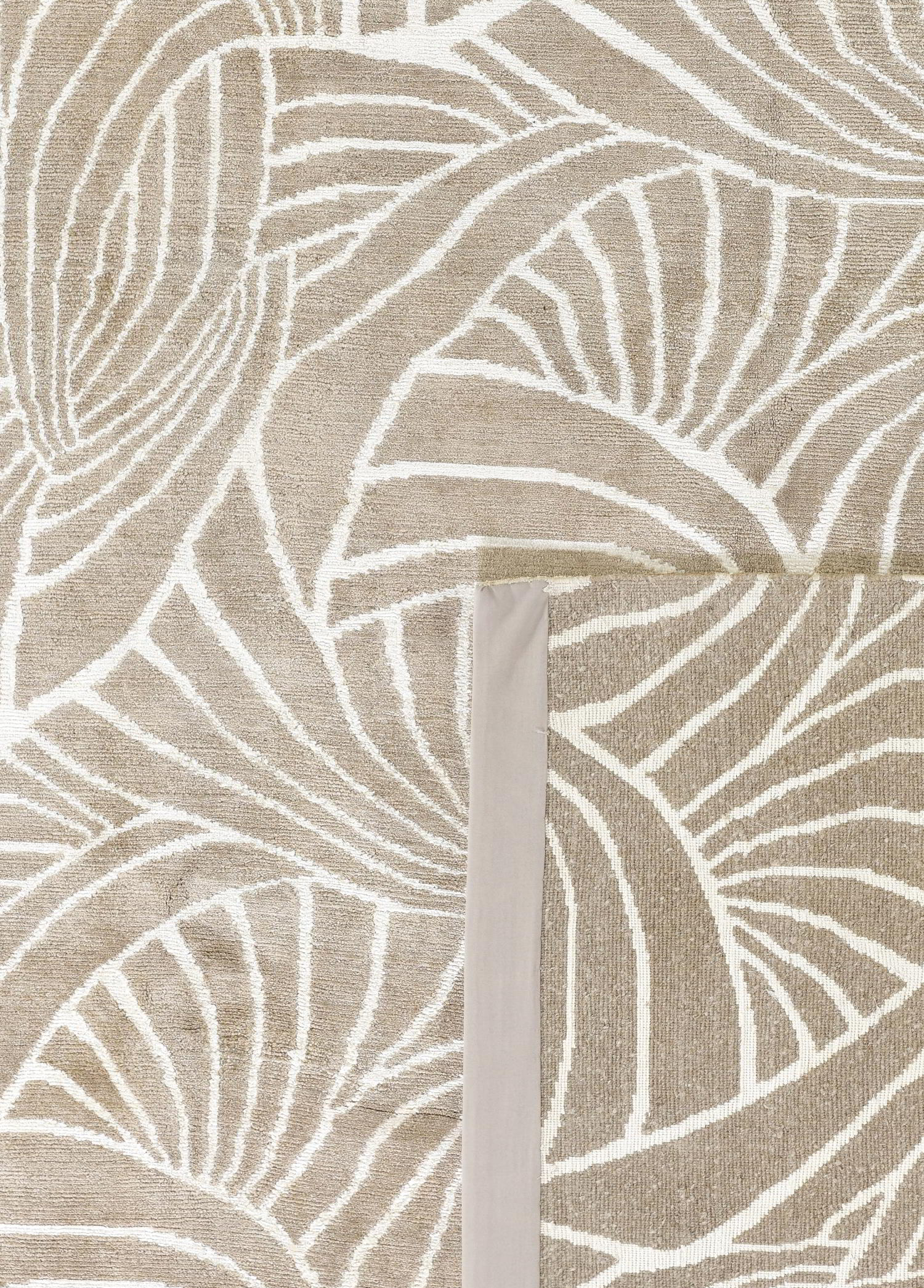 Sienna El Dokuma Keten ve İpek Halı 302x205 cm