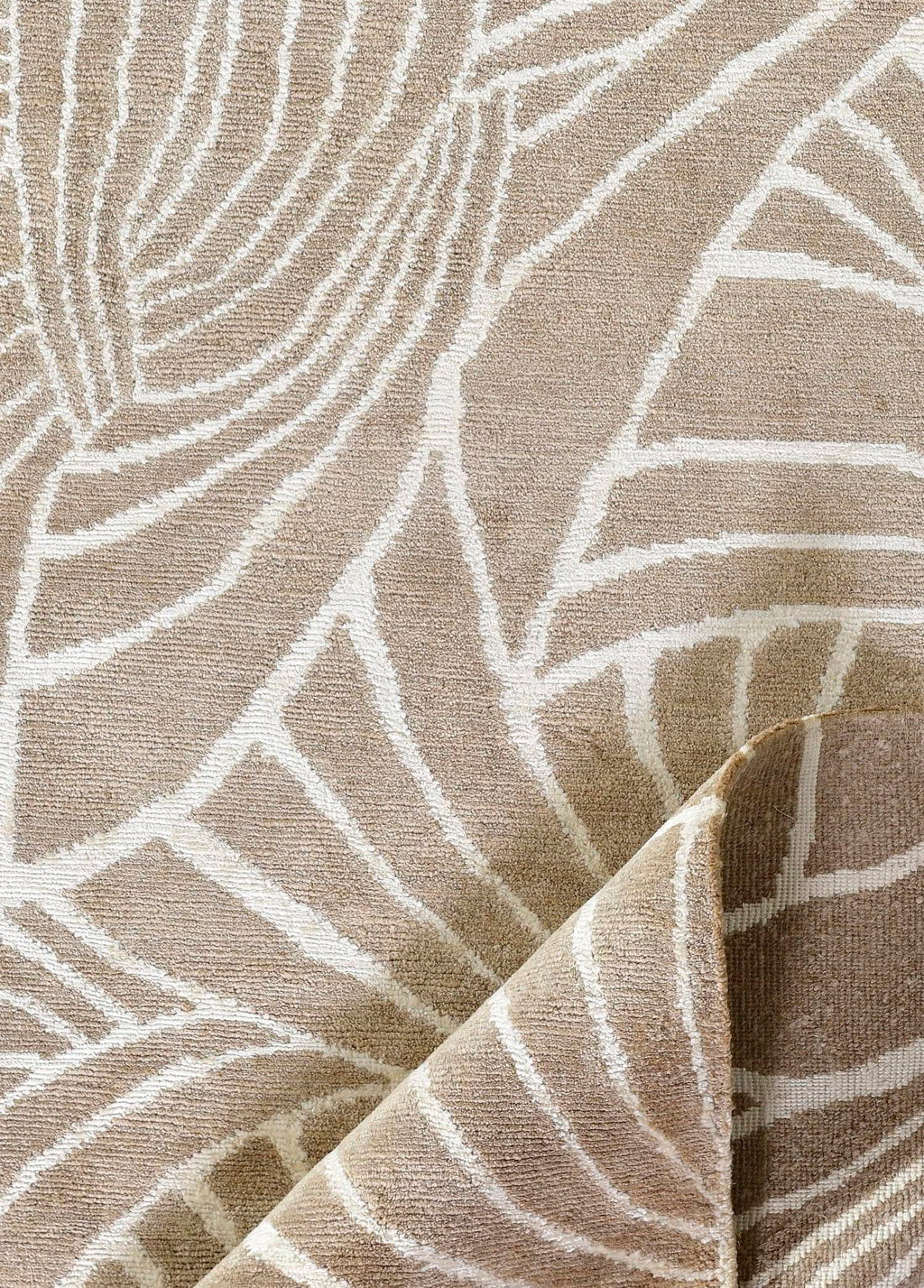 Sienna El Dokuma Keten ve İpek Halı 302x205 cm