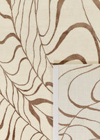 Zephyra Hand-Woven Wool and Silk Carpet 241x171 cm