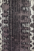 Velorra Grey Hand-Woven Wool and Silk Carpet 241x170 cm