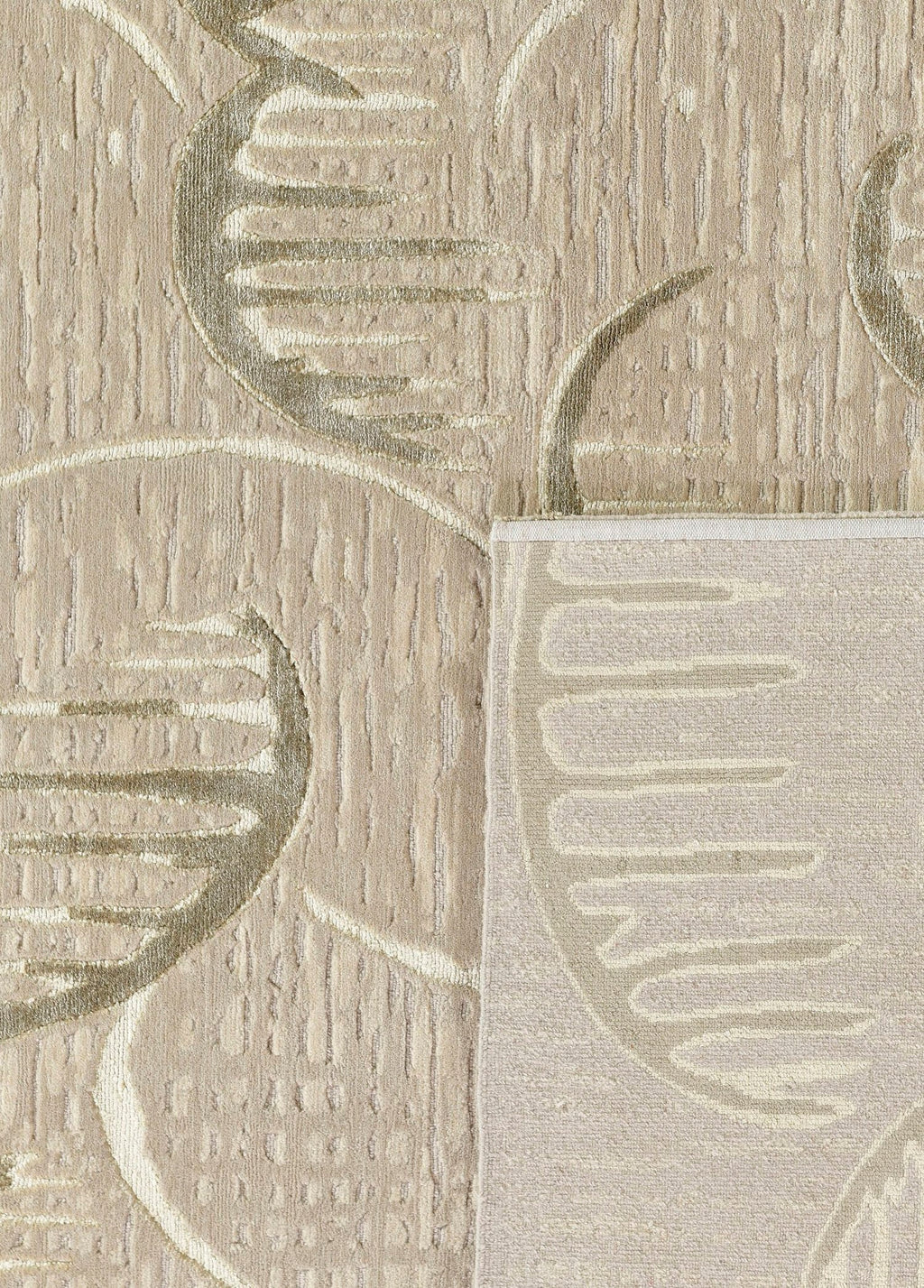 Mirelle Hand-Woven Wool and Silk Carpet 247x253 cm