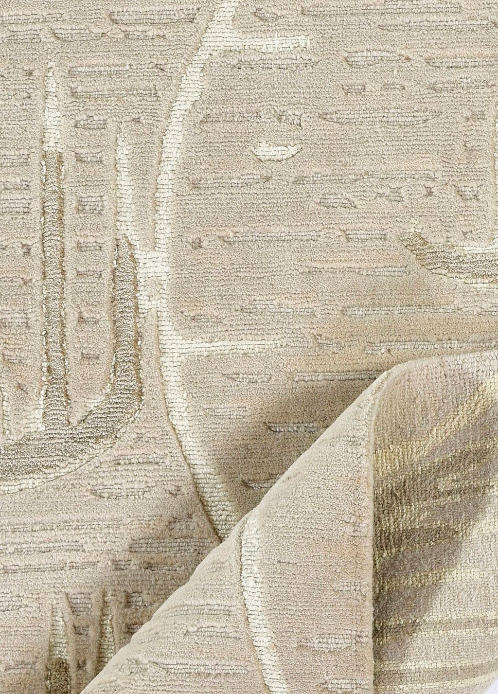 Mirelle Hand-Woven Wool and Silk Carpet 240x172 cm