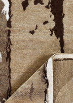 Cavora Hand-Woven Wool and Silk Carpet 238x170 cm