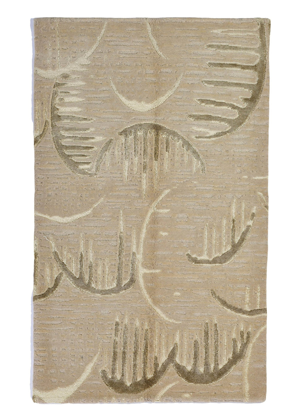 Lunira El Dokuma Yün ve İpek Halı 149x91 cm