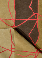 Entwine Rouge El Dokuma Yün ve İpek Halı 299 x 254 cm - Borr Halı