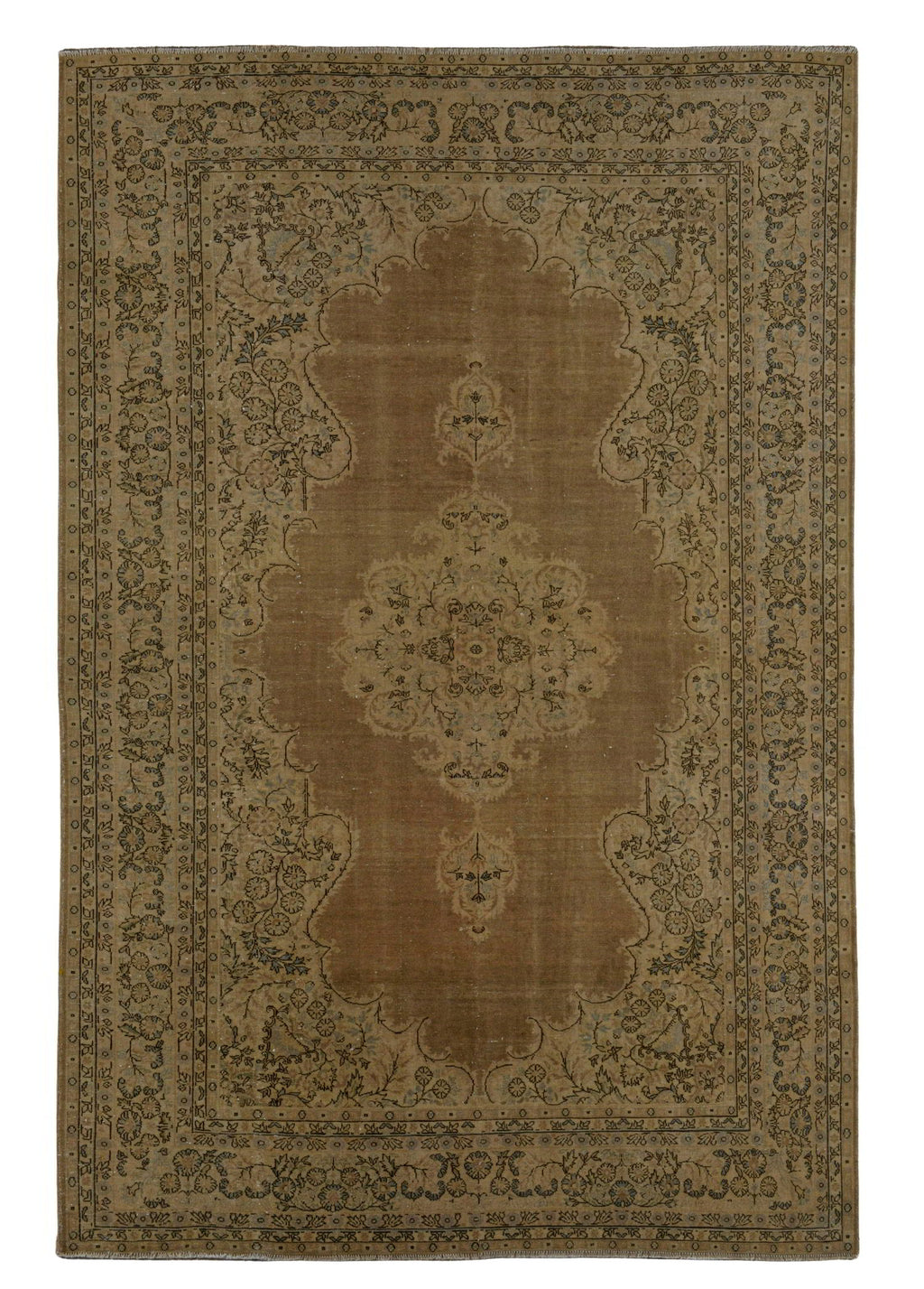 Zarveth Vintage El Dokuma Yün Halı 293 x 200 cm
