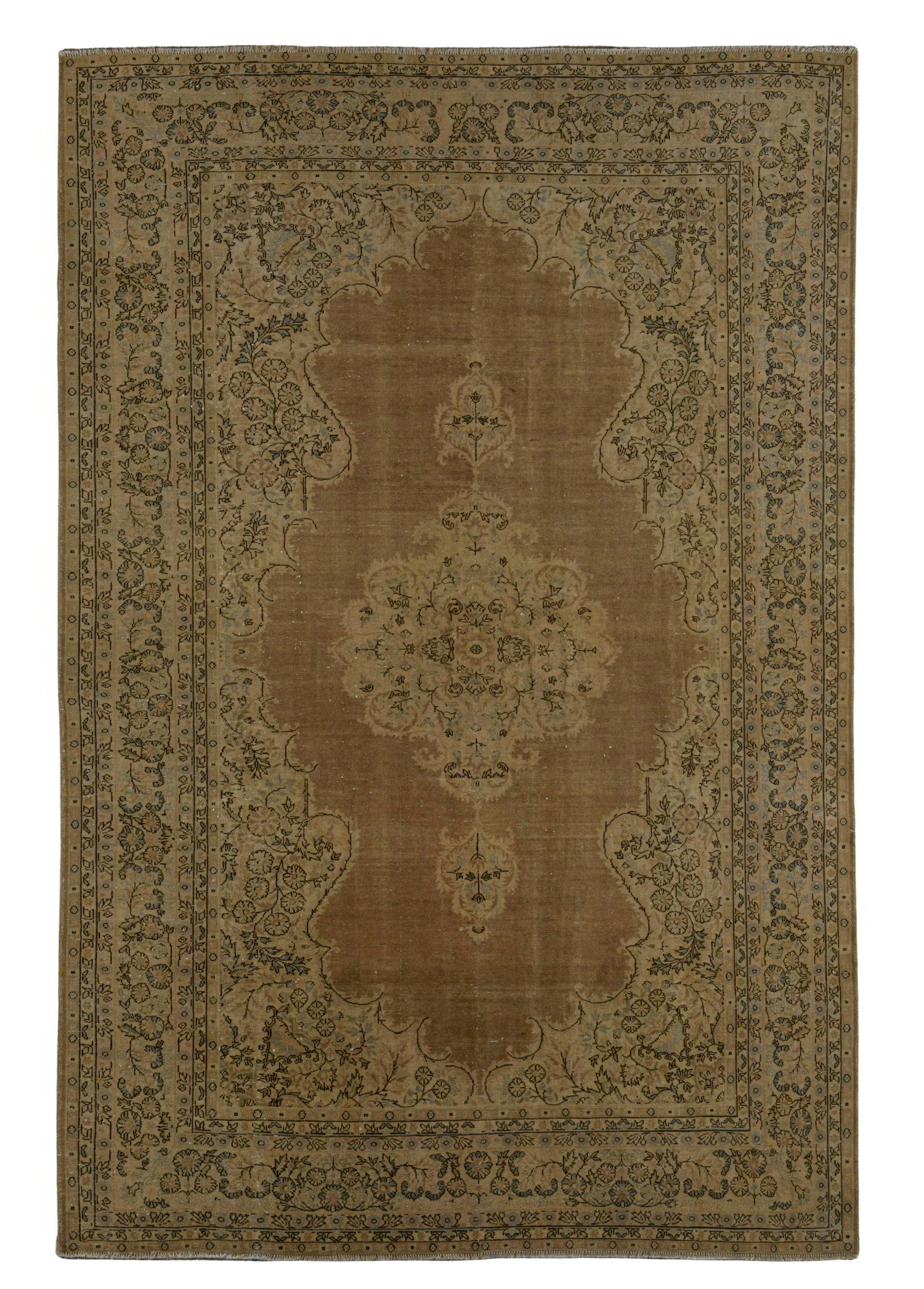 Zarveth Vintage El Dokuma Yün Halı 293 x 200 cm