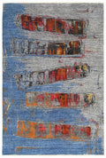 Abstract Strata – Emberwave El Dokuma Yün Halı 251 x 168 cm - Borr Halı