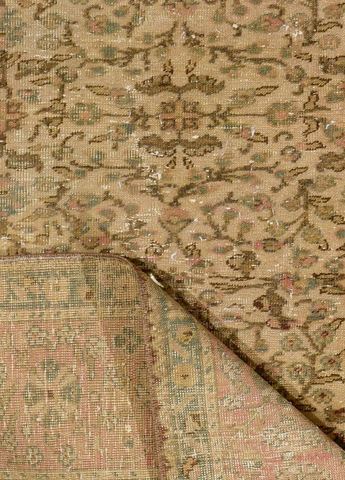 Arden Vintage El Dokuma Yün Halı 291 x 196 cm - Borr Halı