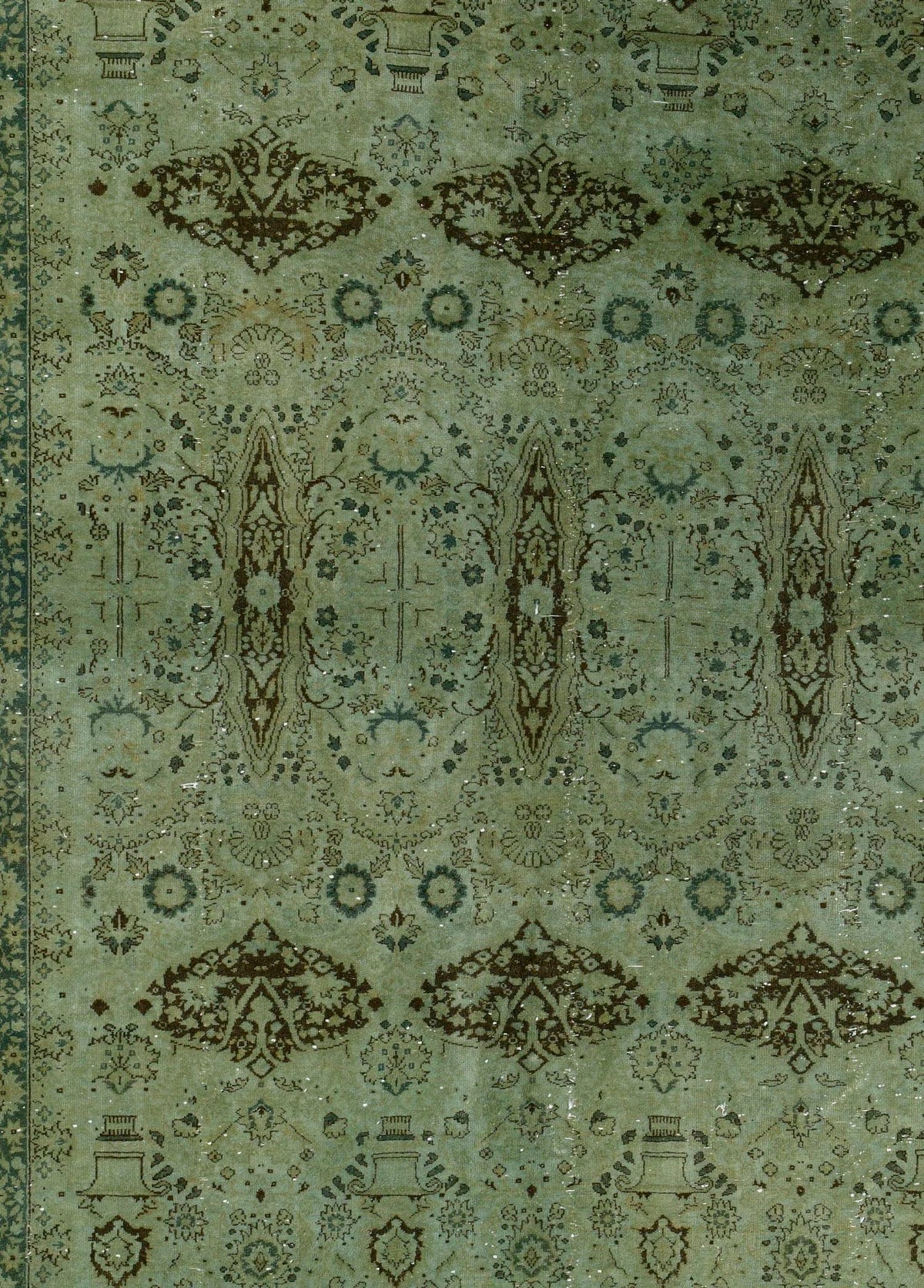 Miravel Vintage El Dokuma Yün Halı 302 x 201 cm - Borr Halı
