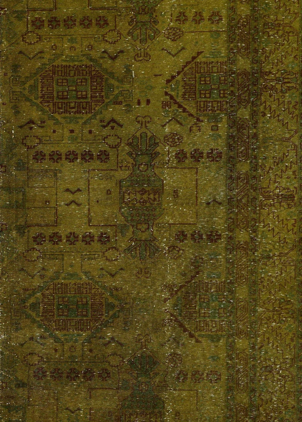 Anatolian Moss Vintage El Dokuma Yün Halı 296x174 cm - Borr Halı