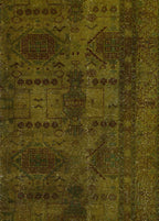 Anatolian Moss Vintage El Dokuma Yün Halı 296x174 cm - Borr Halı