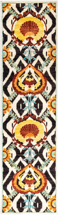 Anor El Dokuma Yün ve İpek Halı 292x080 cm - Borr Halı