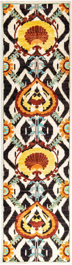 Anor El Dokuma Yün ve İpek Halı 292x080 cm - Borr Halı