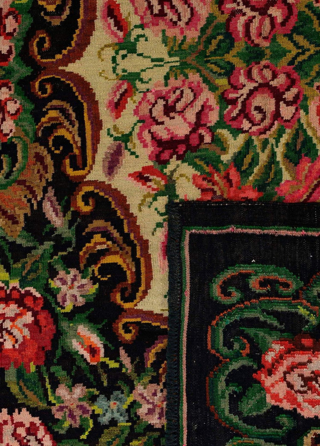 Antheia El Dokuma Yün Kilim 331x205 cm - Borr Halı