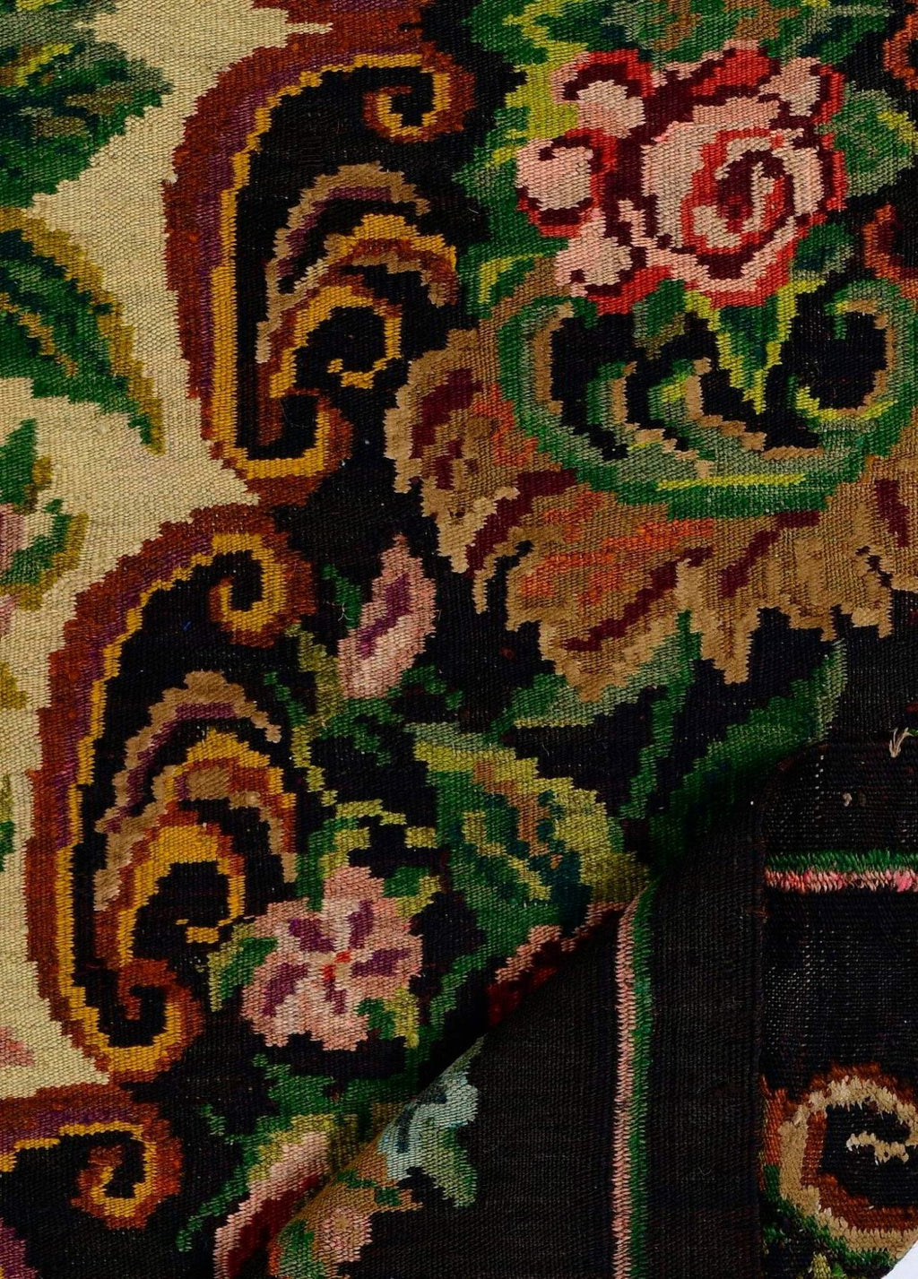 Antheia El Dokuma Yün Kilim 331x205 cm - Borr Halı